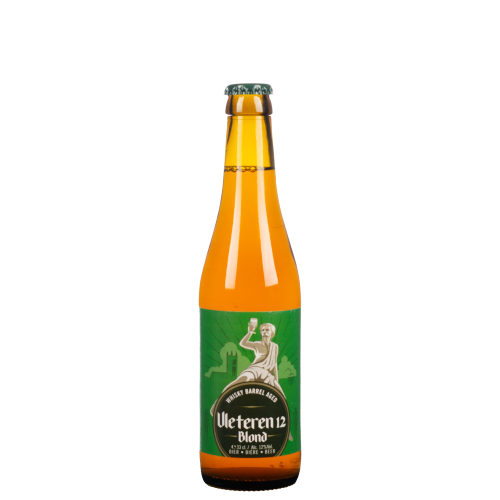 Image vleteren blond 12° groen whisky ba 33cl
