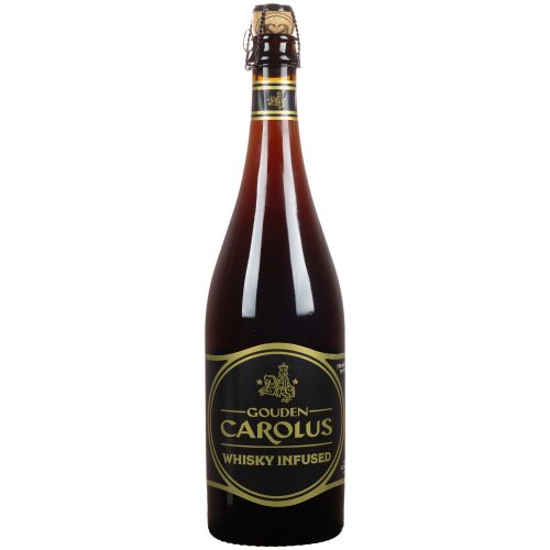 Afbeelding gouden carolus whisky infused 75cl