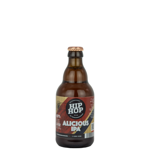 Afbeelding hip hop alicious ipa 33cl