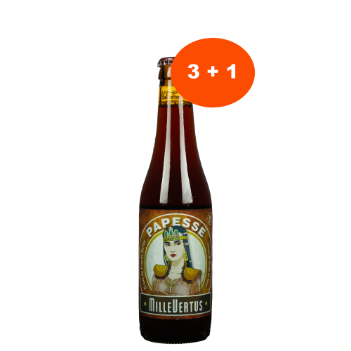 Afbeelding promo millevertus papesse 33cl 3+1