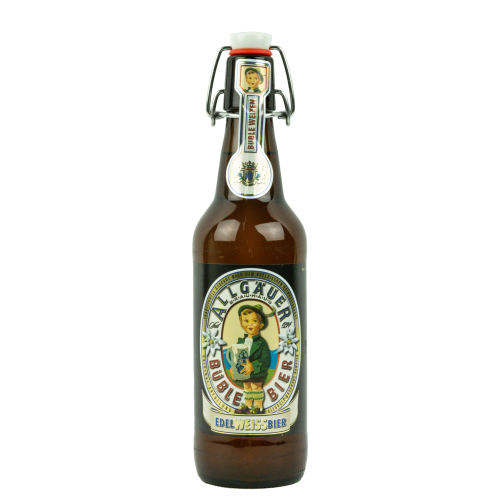 Afbeelding allgäuer brauhaus buble edelweissbier 50cl