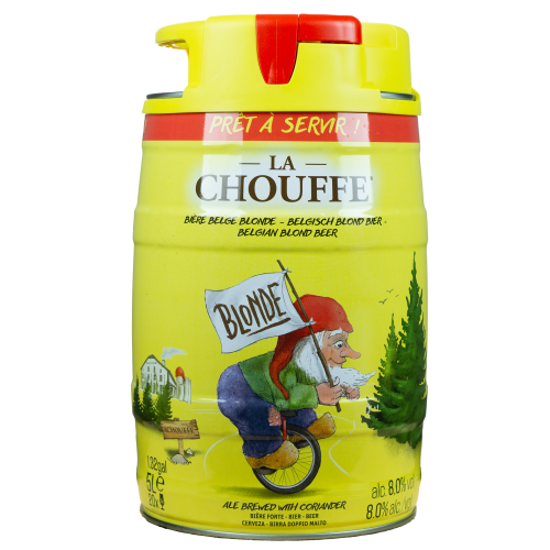 Afbeelding la chouffe partykeg 5l