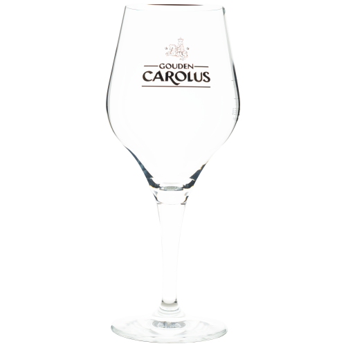 Afbeelding glas gouden carolus elegant