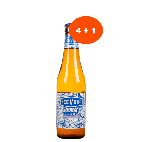 Afbeelding promo zeevonk blond 0.4% 33cl 4+1