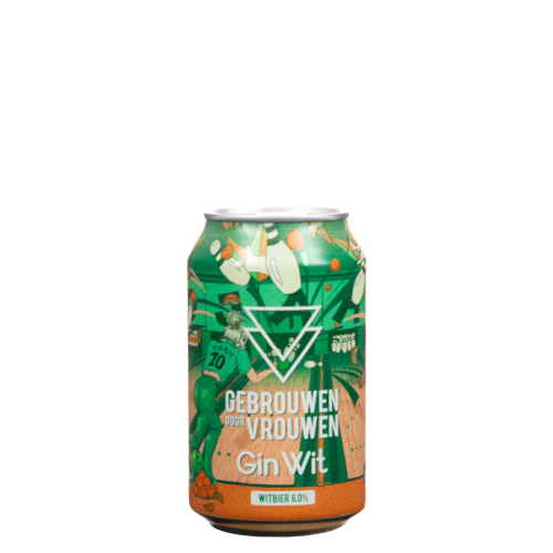 Afbeelding gebrouwen door vrouwen gin wit 33cl