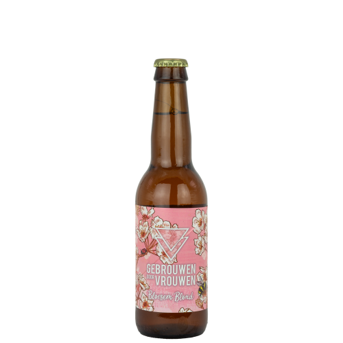 Afbeelding gebrouwen door vrouwen bloesem blond 33cl ow