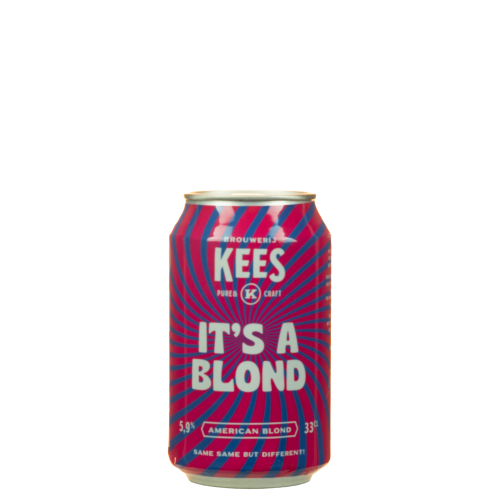 Afbeelding kees it's a blond 33cl blik