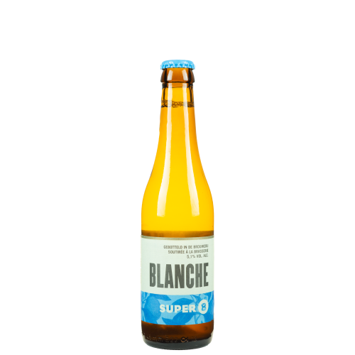 Afbeelding super 8 blanche 33cl