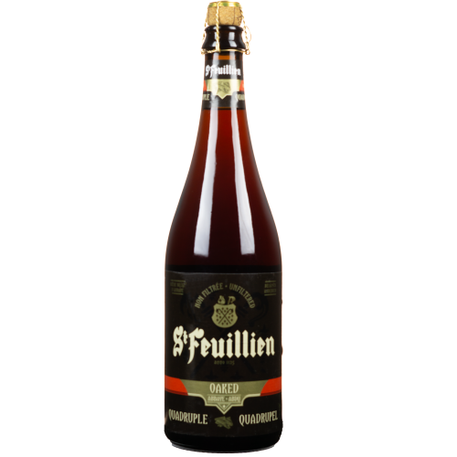 Afbeelding st feuillien quadrupel oaked 75cl