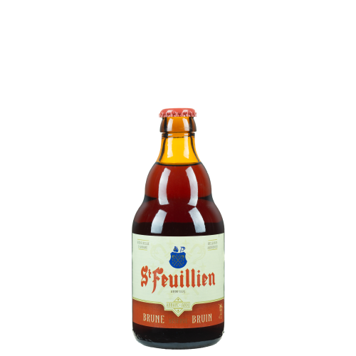 Afbeelding st feuillien bruin 33cl