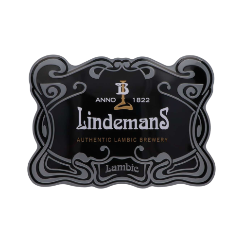 Afbeelding metal sign lindemans silver