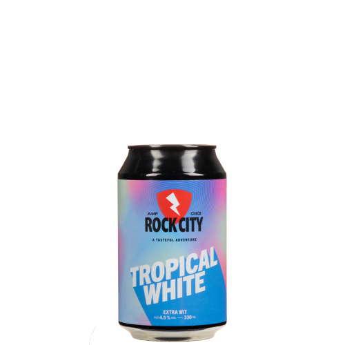 Afbeelding rock city tropical white 33cl