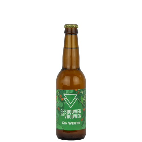 Image gebrouwen door vrouwen gin weizen 33cl ow