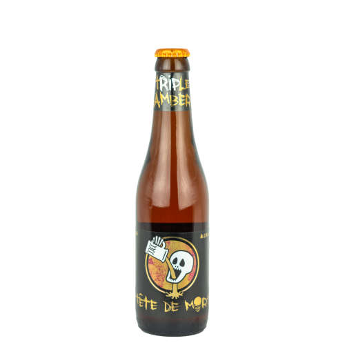 Image tete de mort amber 33cl