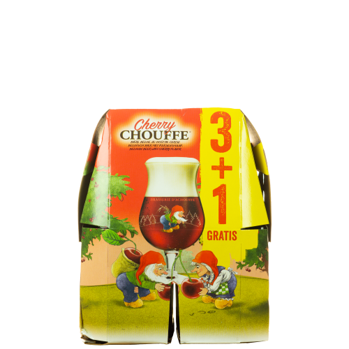 Image chouffe cherry 33cl 3+1