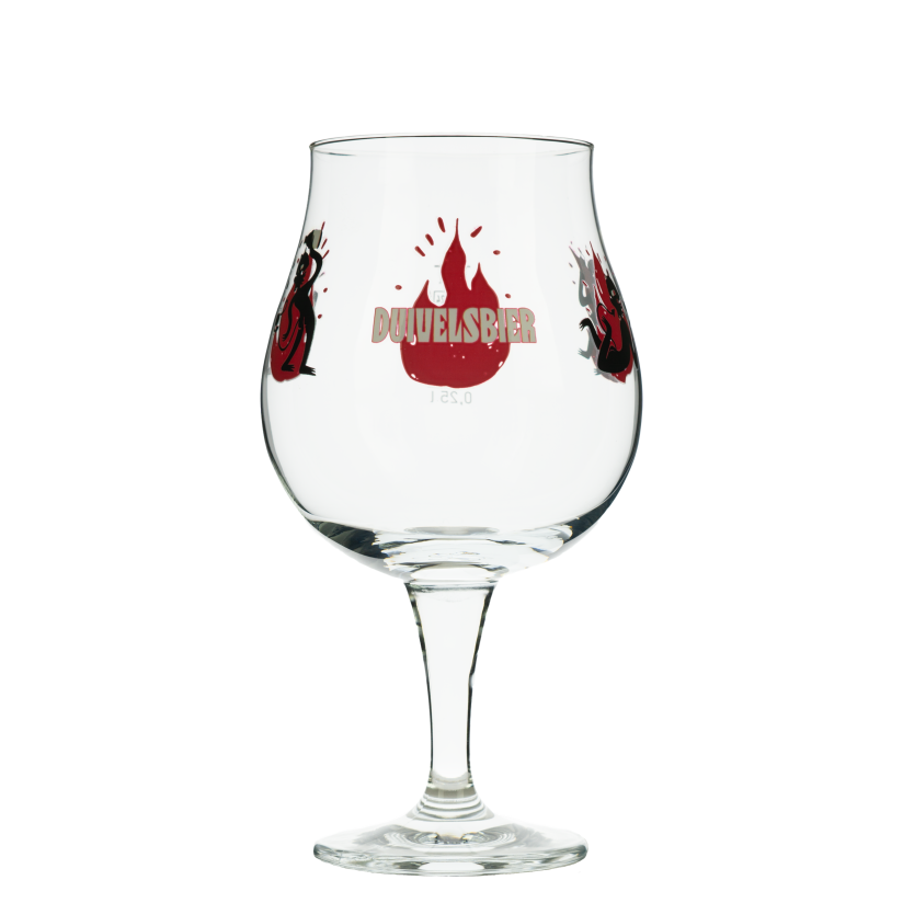 Bild: Glas Duivelsbier 33Cl