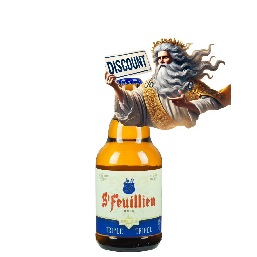Bild: St Feuillien Tripel 33Cl 3+1