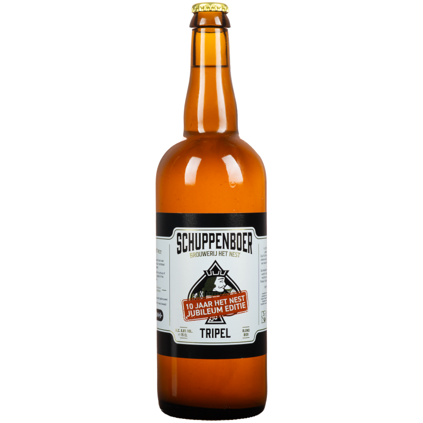 Bild: Schuppenboer 10 jaar Het Nest 75Cl