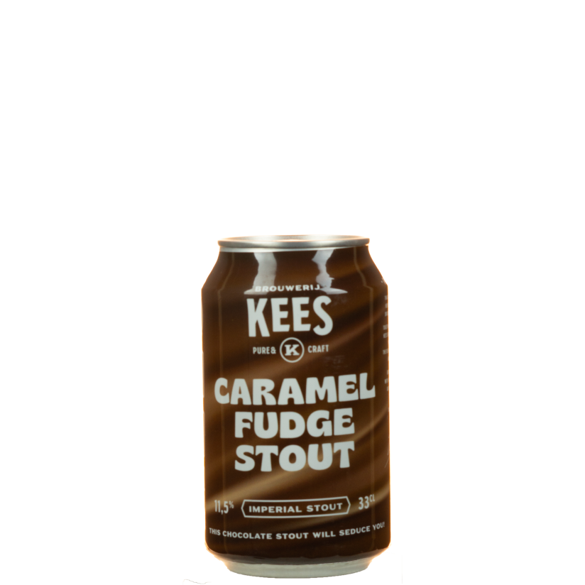 Bild: Kees Caramel Fudge Stout 33CL blik