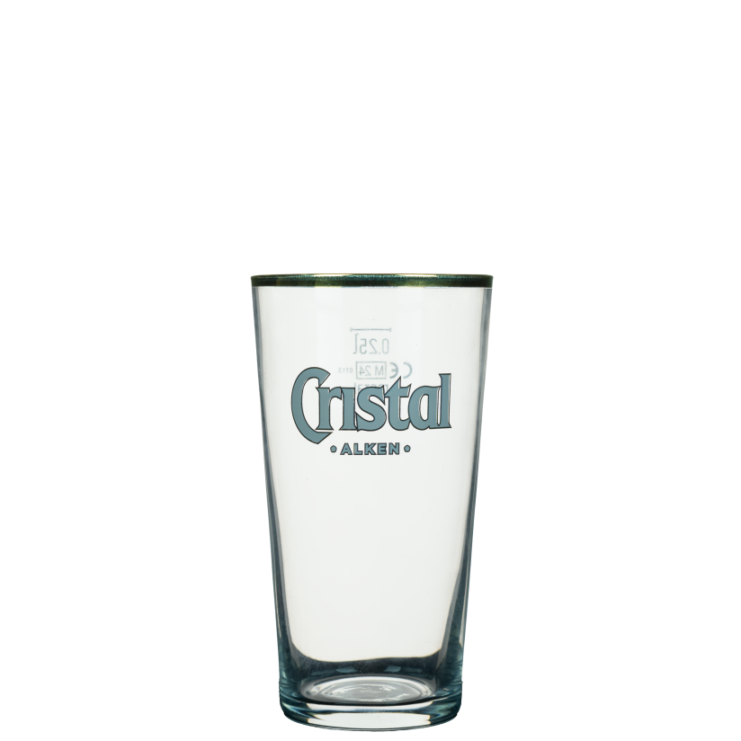 Bild: Glas Cristal Alken Boerke Gouden Rand 25Cl 