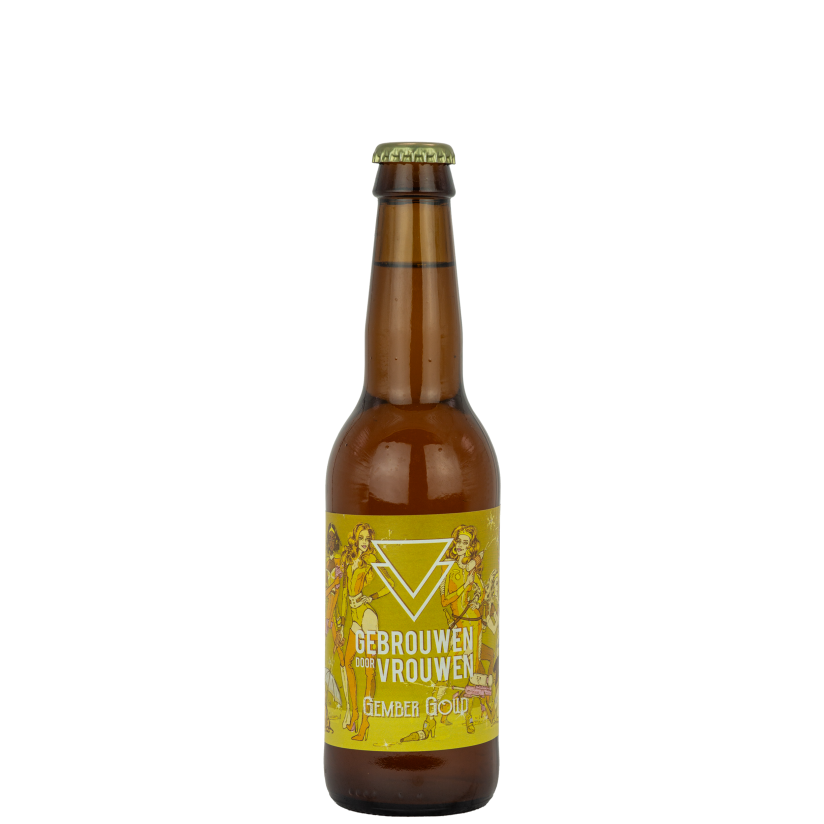 Bild: Gebrouwen Door Vrouwen Gember Goud 33Cl Ow