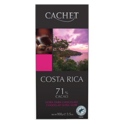 Bild: Cachet Puur 71% Costa Rica 100Gr