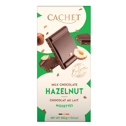 Bild: Cachet Melk Hazelnoot 31% 100Gr