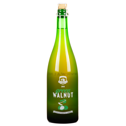 Image oud beersel green walnut 2018 75cl