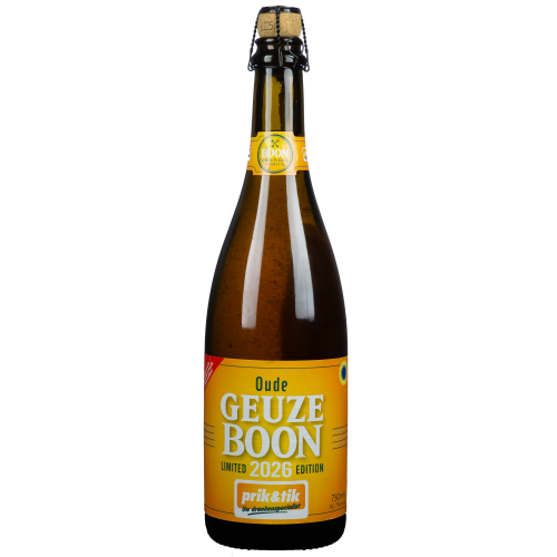 Image boon oude gueuze lim 2026 prik & tik 75cl