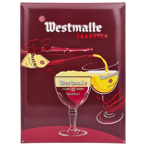 Image metal sign westmalle