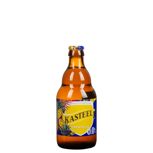 Image kasteelbier tropical 0.0% 33cl