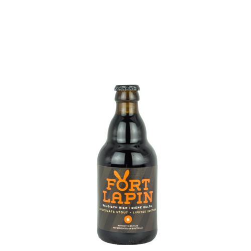 Image fort lapin 6 chocolate stout 33cl