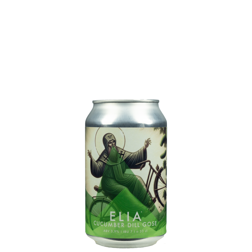 Image: Hophemel Elia Cucumber Dill Gose 33Cl