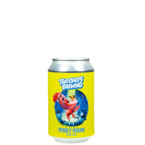 Image two chefs brewing funky falcon blik 33cl