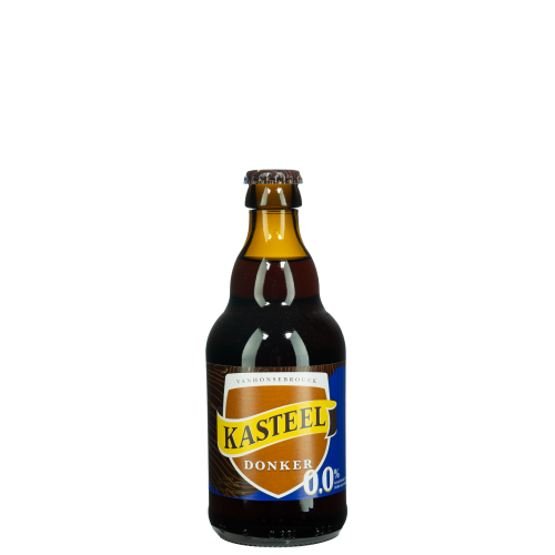 Image kasteelbier donker 0.0% 33cl