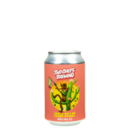 Image two chefs brewing green bullet blik 33cl