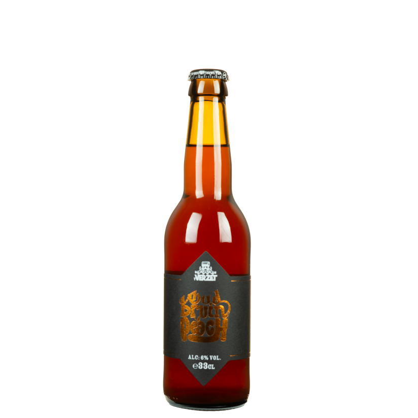 Afbeelding: 'T Verzet Oud Bruin Peach 33Cl