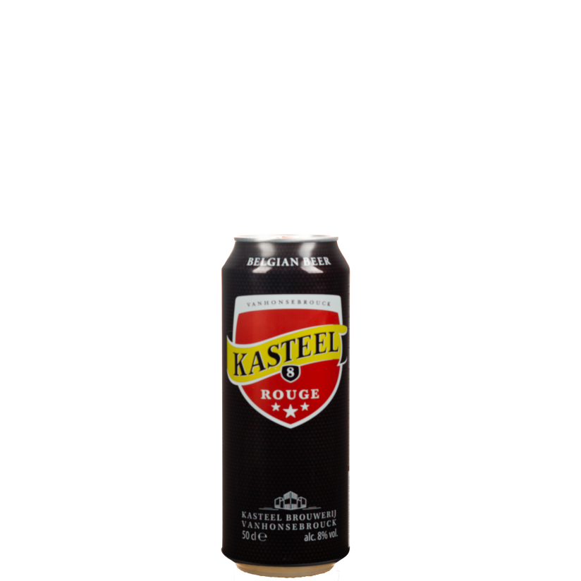 Afbeelding: Kasteelbier Rouge Blik 50Cl