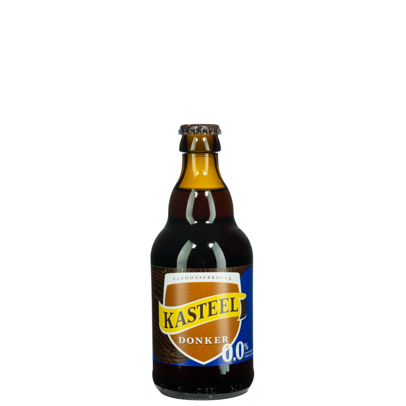 Afbeelding: Kasteelbier Donker 0.0% 33Cl