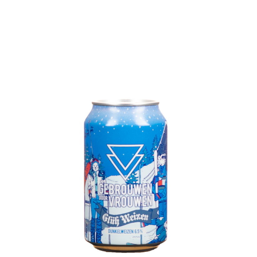 Afbeelding: Gebrouwen door Vrouwen Gluh Weizen 33Cl