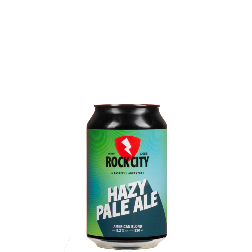Afbeelding: Rock City Hazy Pale Ale 33Cl
