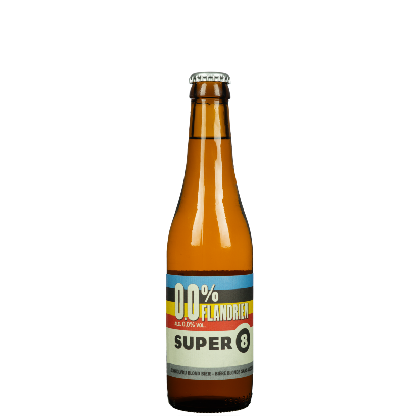 Afbeelding: Super 8 Flandrien 0.0% 33Cl