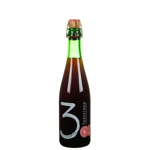 Afbeelding 3 fonteinen oude kriek honing 17/18 37,5cl