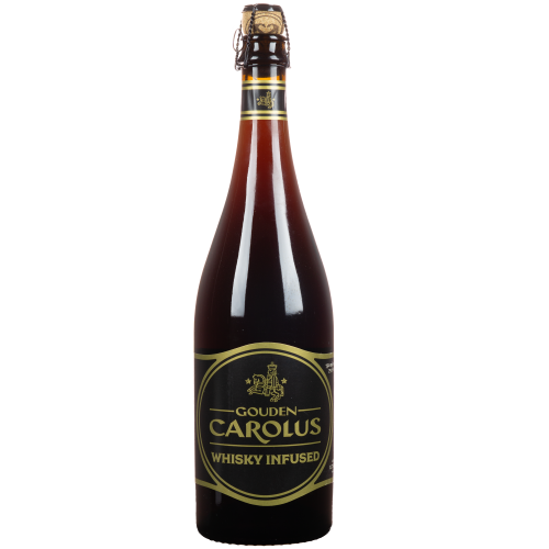 Afbeelding gouden carolus whisky infused 75cl