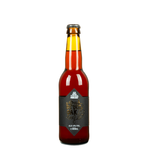 Afbeelding 't verzet oud bruin oak leaf 33cl