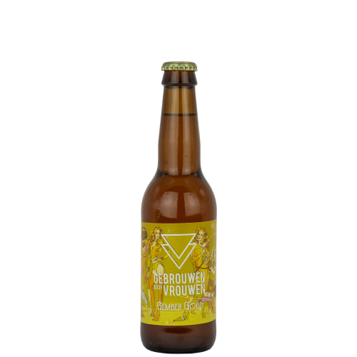 Afbeelding gebrouwen door vrouwen gember goud 33cl ow