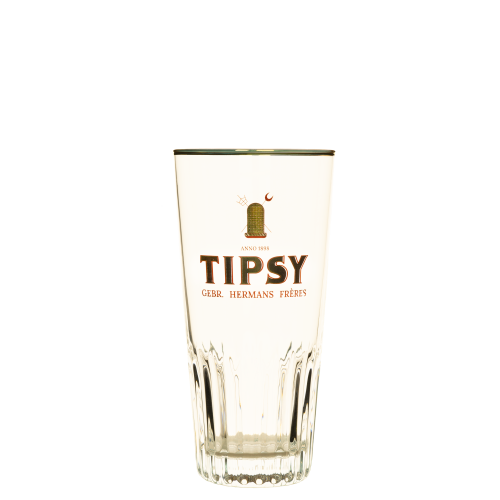 Afbeelding tipsy glas ribbel 33cl