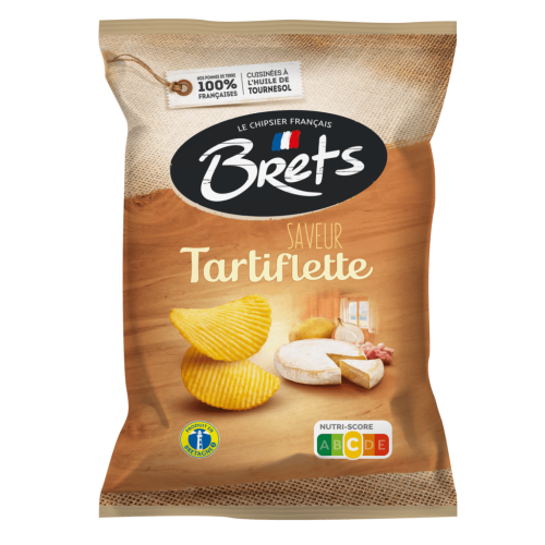 Bild brets chips tartiflette 125gr