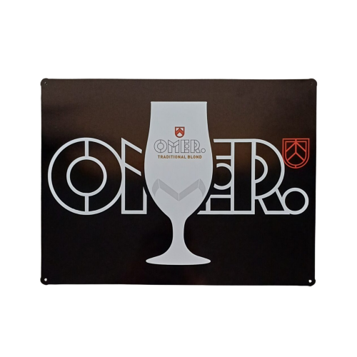 Image metal sign omer