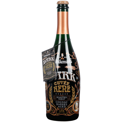 Image lindemans gueuze dark cuvee renee cognac ba 75cl